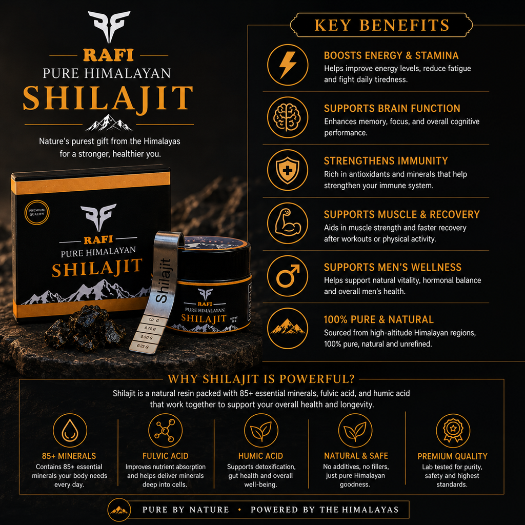 RaFi Himalayan Pure Shilajit (30g)